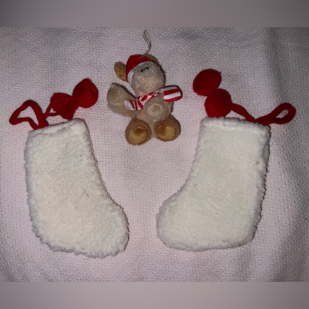 2 Mini Stockings & Christmas Puppy Bundle